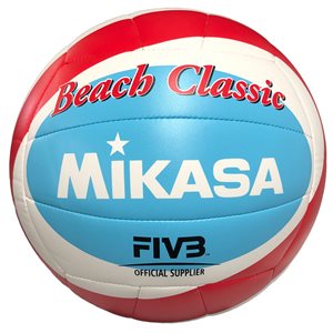 Ballon de volleyball Mikasa Beach Classic, rouge / bleu