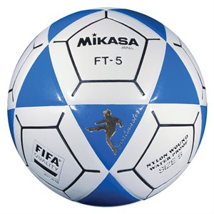 Official footvolley ball, #5, blue / white