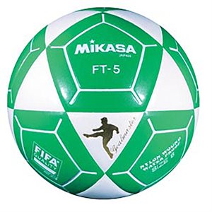 Official footvolley ball, #5, white / green