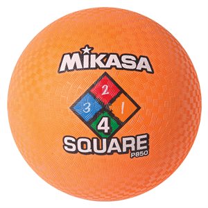 Four Square playground ball, orange