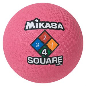 Ballon de jeu Four Square, rose